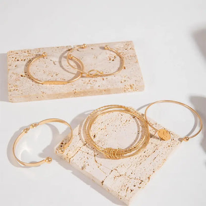 Knotted™ | Gold Elegance Bracelet Set